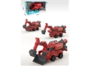 1:16 FRICTION CONSTRUCTION TRUCK W/LIGHT & SOUND,3ASST