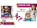 32"DOLL HEAD W/BEAUTY SET