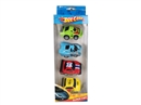 PULL BACK DIE-CAST CAR 4PCS