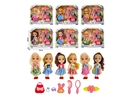 6"SOLID BODY DOLL W/ACCESSORIES , 6ASST