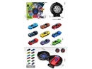 PULL BACK DIE-CAST CAR SET 9PCS