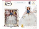 EMILY，11.5寸，11关节婚纱娃娃