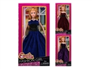 11.5寸实身芭比娃娃时尚礼服裙（3款混装）