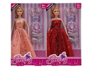 11.5寸实身芭比娃娃时尚梳妆系列（2款混装）