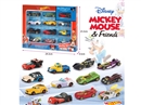 迪士尼卡通合金车（12只）12款混装