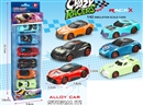 卡通合金车（6只）六款混装