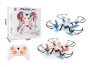 四轴定高带雷达（配手把遥控器）红、蓝2色混装