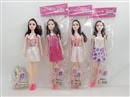 11寸9关节时尚芭比娃娃加配件 3款混装