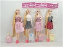 11寸9关节时尚芭比娃娃加配件 3款混装