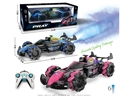 1:14 R/C CAR W/MUSIC & SPRAY & LIGHT,2COLOURS