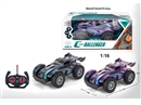 1:16 4-CHANNEL R/C CAR W/LIGHT,2COLOURS