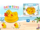 戏水浴室搪胶小鸭套装