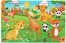 森林动物卡通拼图30PCS