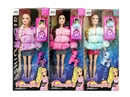 11.5寸5关节时尚芭比3款混装 11.5寸芭比娃娃芭比公主芭比套装