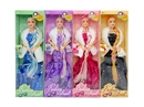 4款混装9关节11寸礼裙芭比娃娃（4色盒）