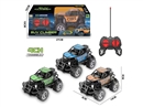1:43四通越野黑攀爬车（橙/蓝/绿3色混装，不包电）