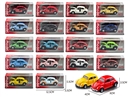 1:60 PULL BACK DIE-CAST CAR W/CAN OPEN THE DOOR, 18ASST