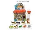 ANIMALS SET,12PCS/DISPLAY BOX