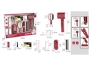 HAIRDRESSING SET W/LIGHT & SOUND