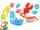 沙滩船玩具(11pcs)