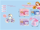 PRICNCESS TREASURE CHEST W/LIGHT & MUSIC,2COLOURS