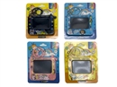 MINI DRAWING BOARD W/KEYCHAIN,4ASST