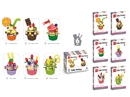BUILDING BLOCK,6PCS/DISPLAY BOX