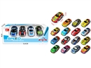 PULL BACK DIE-CAST CAR 4PCS