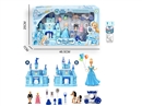 CASTLE SET W/LIGHT & MUSIC,2ASST (INCLUDED BUTTON)