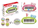 MUSIC PIANO W/LIGHT & MUSIC,2COLOURS