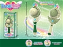 公主变身音乐闪光魔法棒小女孩过家家饰品——月球款