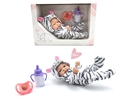 10"RUBBER DOLL W/ACCESSORIES