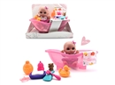 8.5"RUBBER DOLL W/ACCESSORIES