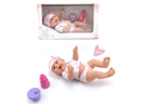 13"BLOW MOLD DOLL W/ACCESSORIES