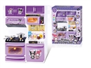 KITCHEN SET W/LIGHT & MUSIC(INCLUDED BATTERY)