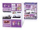 KITCHEN SET W/LIGHT & MUSIC(INCLUDED BATTERY)