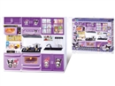 KITCHEN SET W/LIGHT & MUSIC(INCLUDED BATTERY)