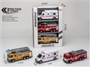 FRICTION CAR,3PCS/DISPLAY BOX