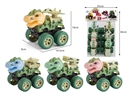 FRICTION STUNT CAR 4PCS