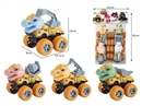 FRICTION STUNT CAR 4PCS