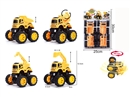 FRICTION STUNT CAR,4ASST