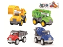 FRICTION CAR 4PCS