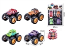 FRICTION STUNT CAR,4ASST
