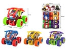 FRICTION STUNT CAR 4PCS