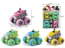 FRICTION STUNT CAR 4PCS