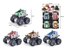 FRICTION STUNT CAR 4PCS