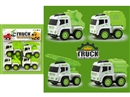 FRICTION CAR 4PCS