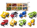 FRICTION CAR 8PCS