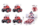 FRICTION STUNT CAR,4ASST,12PCS/DISPLAY BOX
