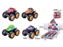 FRICTION STUNT CAR,4ASST,12PCS/DISPLAY BOX